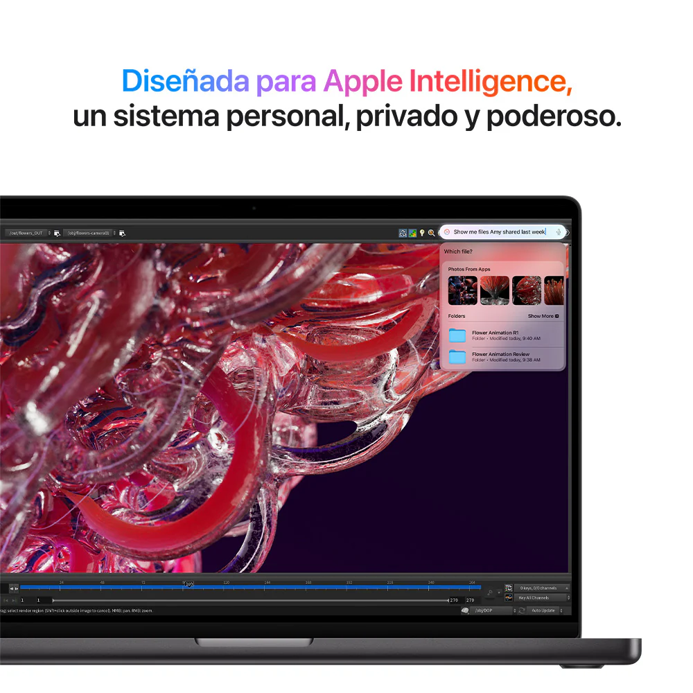 MacBook Pro de 14 pulgadas: Chip M4 Pro de Apple con CPU de 12 núcleos y GPU de 16 núcleos, 512 GB SSD - Negro espacial - Image 5