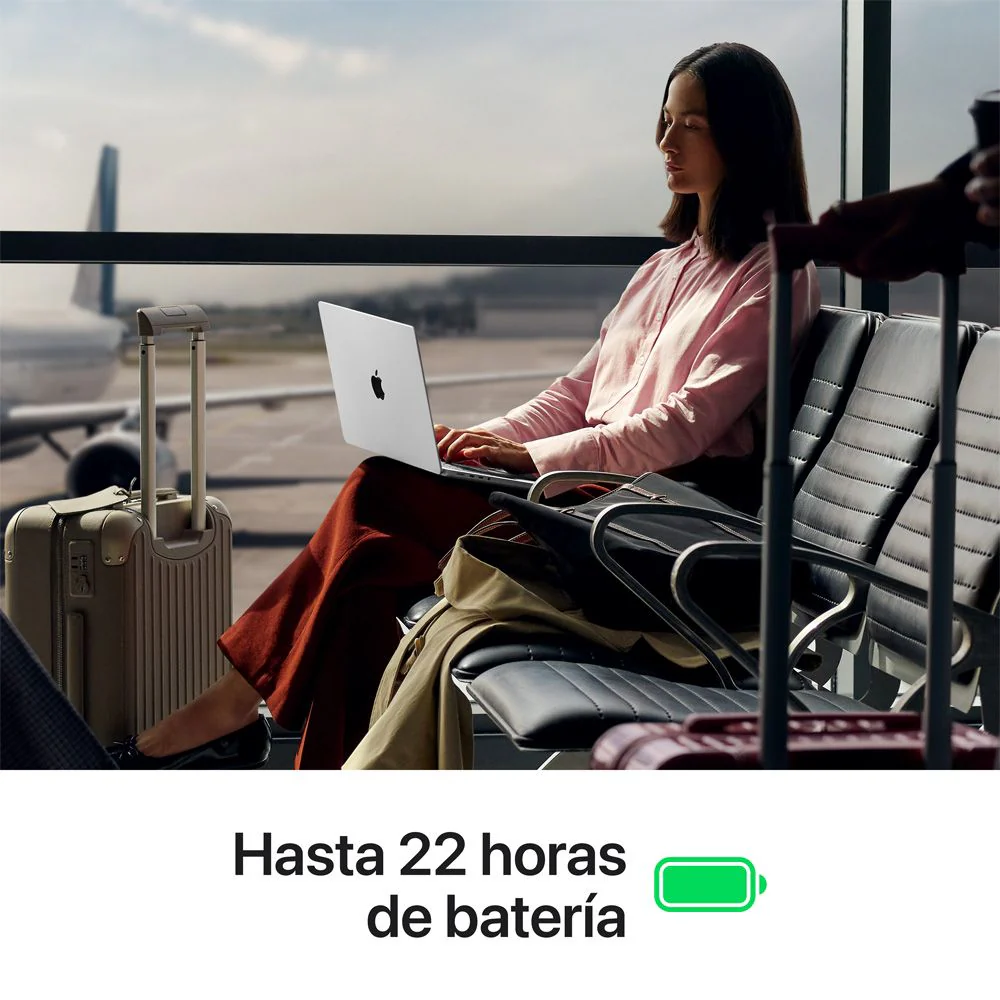 MacBook Pro de 14 pulgadas: Chip M5 Pro de Apple con CPU de 15 núcleos y GPU de 16 núcleos, 1 TB SSD - Plata - Image 5