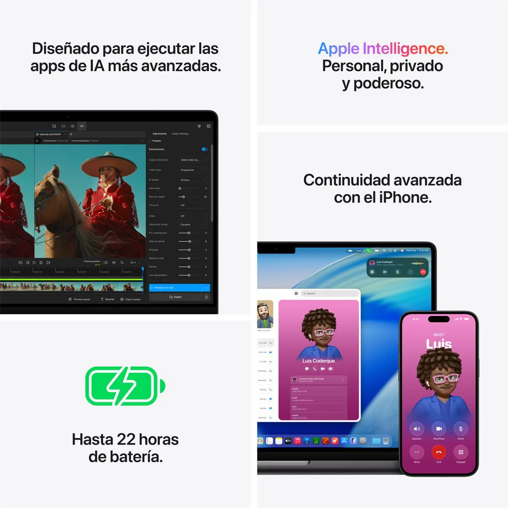 MacBook Pro de 14 pulgadas: Chip M5 Pro de Apple con CPU de 18 núcleos y GPU de 20 núcleos, 2 TB SSD - Negro espacial - Image 8