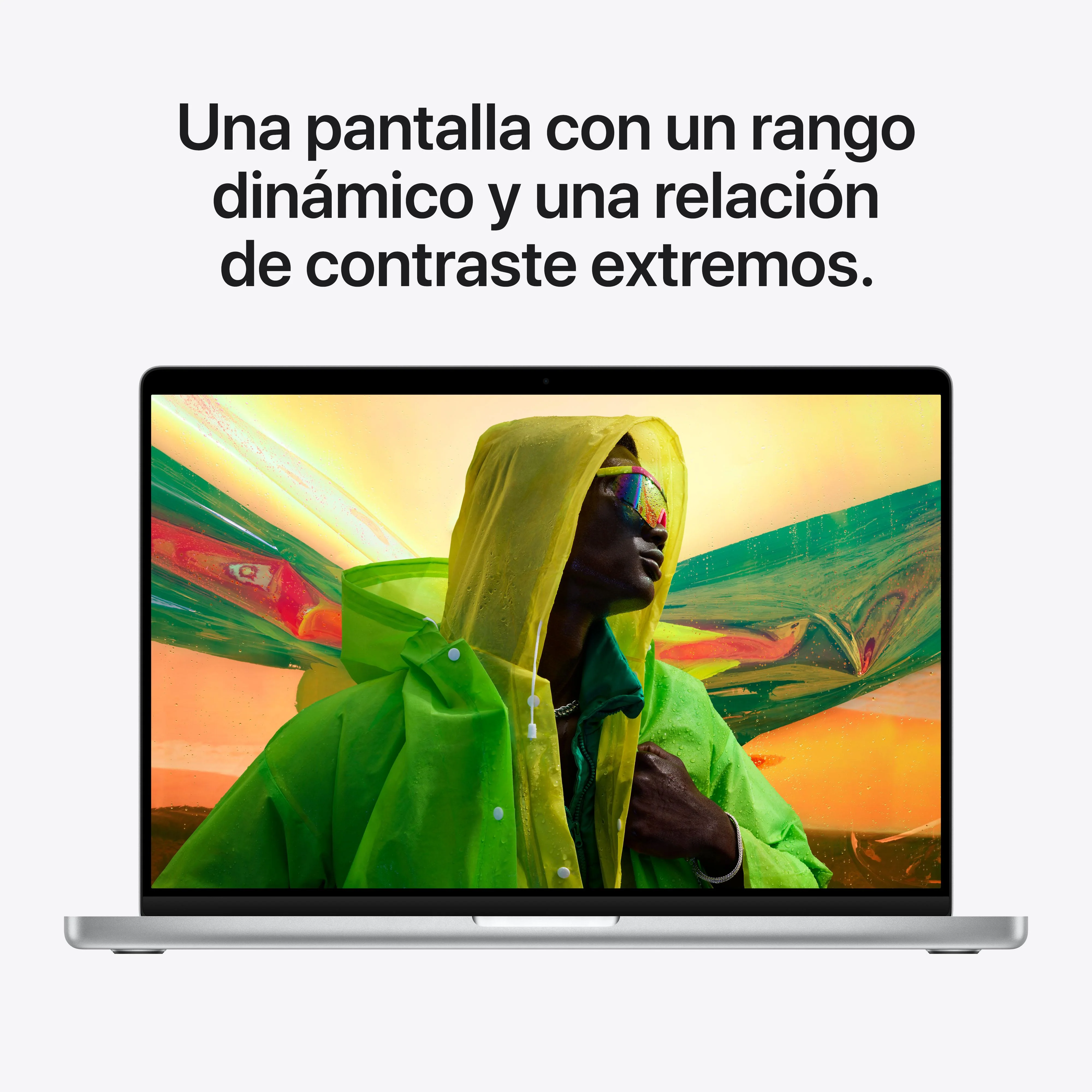 MacBook Pro de 14 pulgadas: Chip M1 Pro de Apple con CPU de ocho núcleos y GPU de catorce núcleos, 512 GB SSD - Plata - Image 8