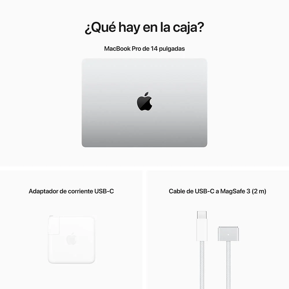 MacBook Pro de 14 pulgadas: Chip M2 Pro de Apple con CPU de 10 núcleos y GPU de 16 núcleos, 512 GB SSD - Plata - Image 9
