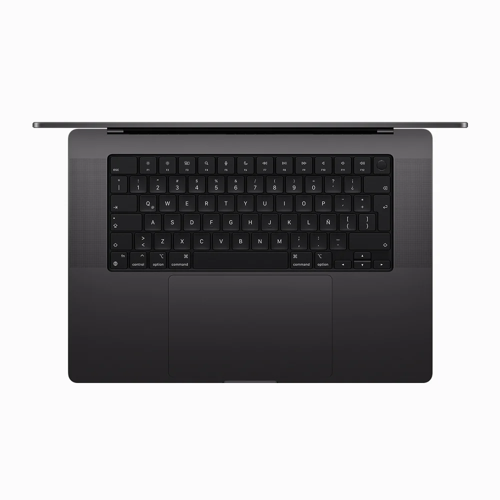 MacBook Pro de 16 pulgadas: Chip M3 Pro de Apple con CPU de 12 núcleos y GPU de 18 núcleos, 512 GB SSD - Negro espacial - Image 2