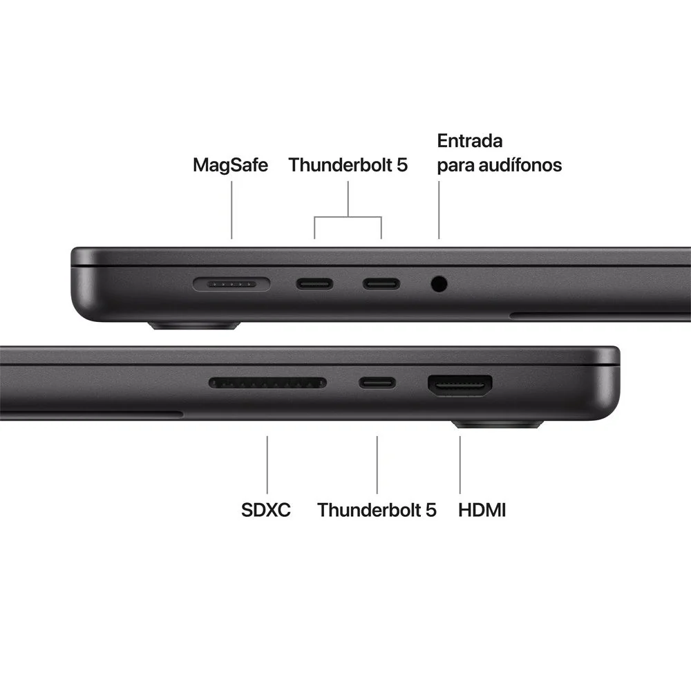 MacBook Pro de 16 pulgadas: Apple M5 Max chip with 18-core CPU and 40-core GPU, 2 TB SSD - Negro espacial - Image 7