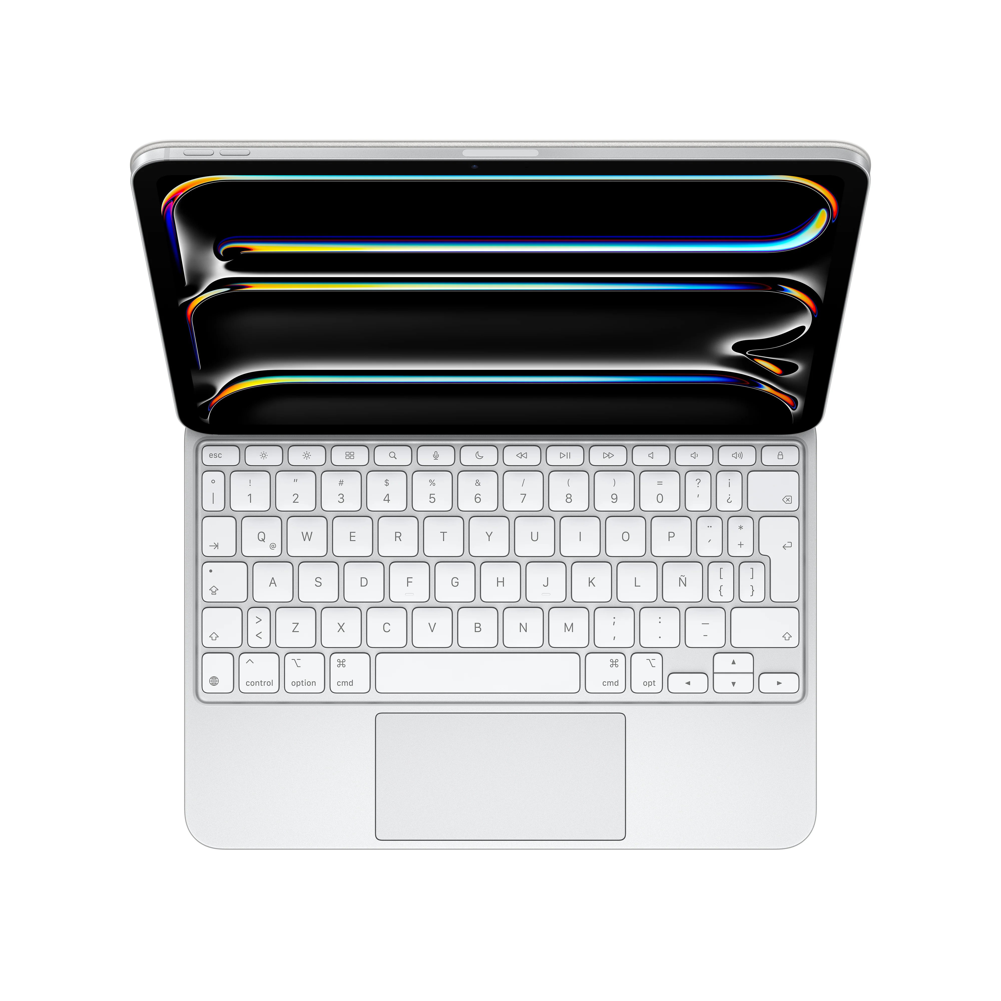 Magic Keyboard para el iPad Pro de 11 pulgadas (M4) - Español (América Latina) - Blanco - Image 4