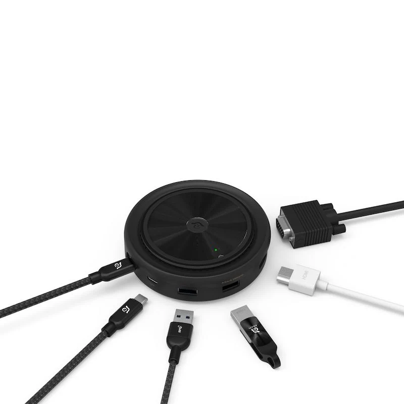 Multipuerto USB-C 7:1 + Base de carga Qi CASAHUB A07 - Image 2