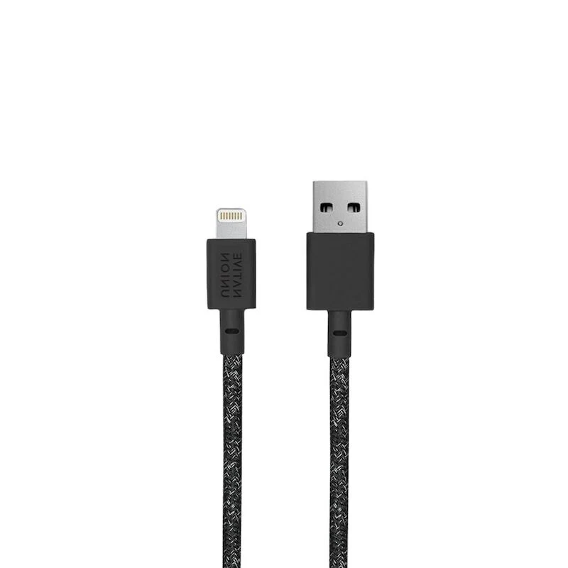 Cable Trenzado Lightning Native Union de 1.2m - Negro Cosmos - Image 3