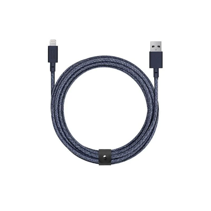 Native Union Cable Trenzado Belt Lightning 3m - Azul - Image 2