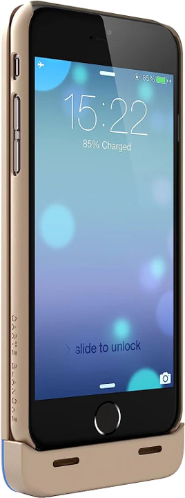 Case con Batería Externa Pro Para iPhone 6 - Dorado - Image 5