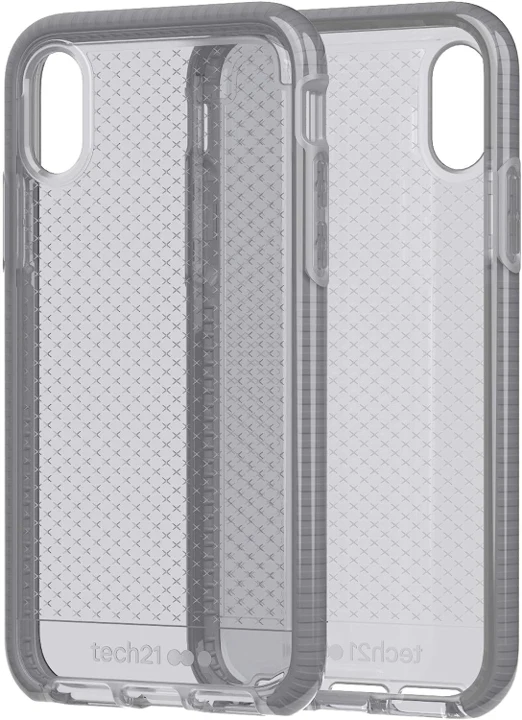 Case TECH21 EVO CHECK Para iPhone X - Gris Medio (exclusivo de Apple) - Image 3